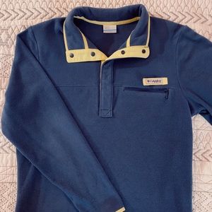 Columbia quarter button